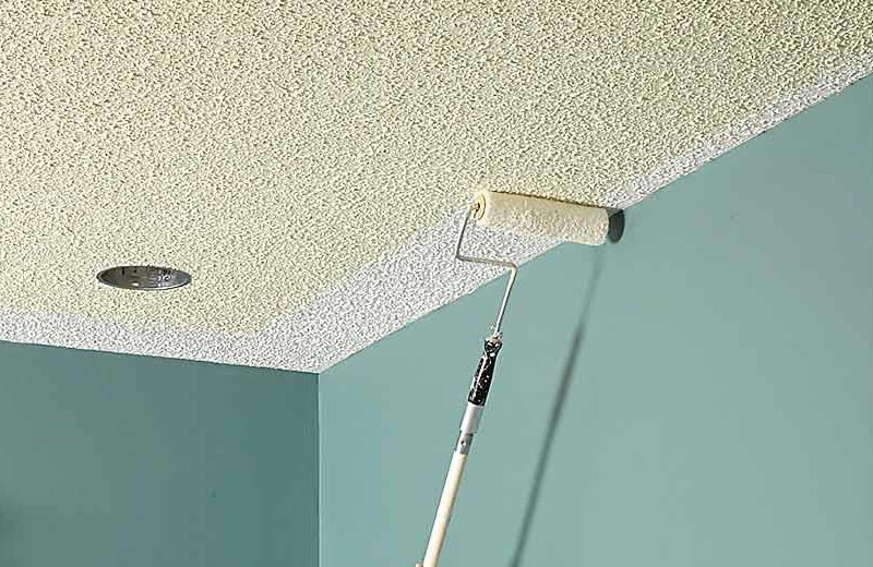 Как побелить потолок водоэмульсионной краской своими руками