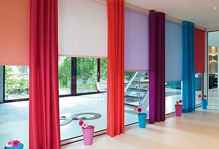 Рулонные шторы в интерьере – особый стиль для каждого окна