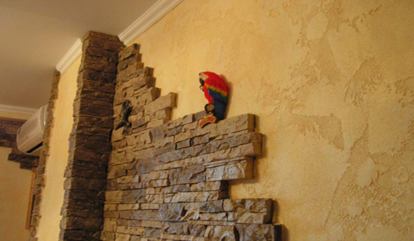 
				Отделка стен декоративным камнем — красиво и натурально