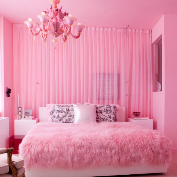 Советуют дизайнеры: как подобрать шторы розового оттенка