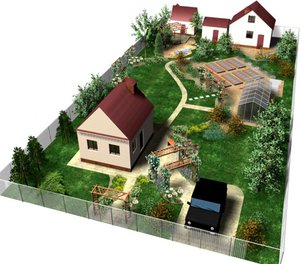 Какое расстояние до границ участка можно установить, чтобы строить дом