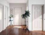 Белые межкомнатные двери в интерьере : недорогие варианты