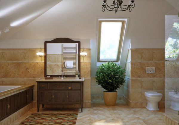 Как сделать дизайн ванной комнаты 6 кв. м функциональным и оригинальным?