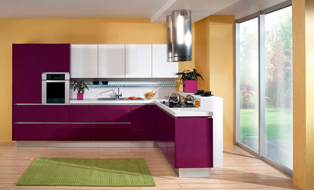 Выбираем цвет стен и мебели для кухни