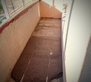 Расчет материалов для стяжки на балконе или лоджии