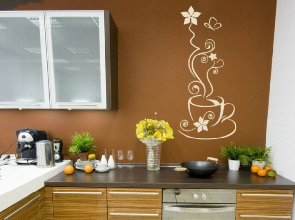
				Оригинальные и стильные идеи декора стен на кухне