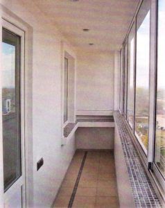 Утепление лоджии и балкона в панельном доме