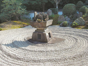 Создание японского сада камней на участке