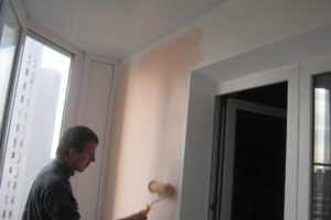 Как покрасить лоджию и балкон внутри