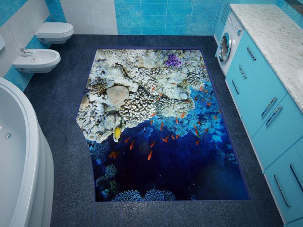 3d плитка для ванной комнаты — виды, плюсы и минуса