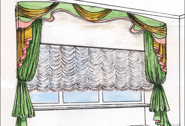 Как рассчитать ткань на шторы разнообразных типов и конструкций?