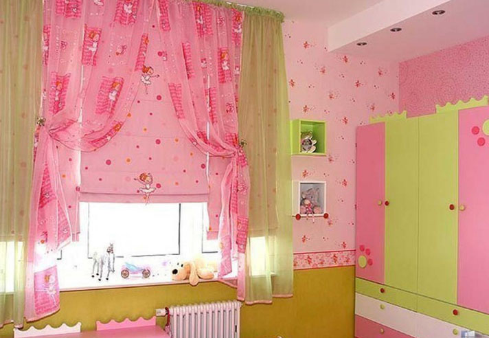 Мамам на заметку: выбираем шторы в детскую комнату для девочки