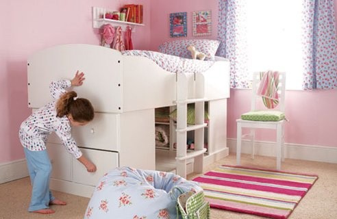 Дизайн для детской комнаты девочки-подростка