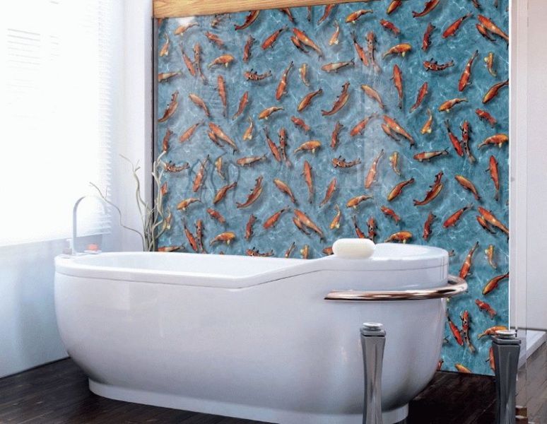 Чем можно отделать стены в ванной, кроме плитки? Аналоги керамики