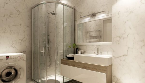Дизайн ванной комнаты на 4 кв. м – достаточно ли для полного комфорта?
