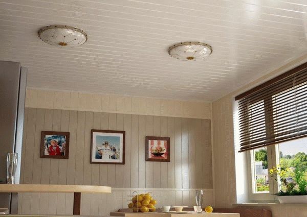 Какой потолок лучше сделать на кухне: выбираем материал
