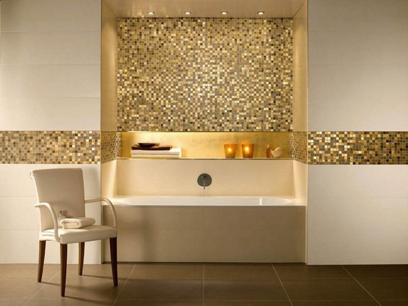 Мозаика для ванной комнаты: изысканная альтернатива кафельной плитке!