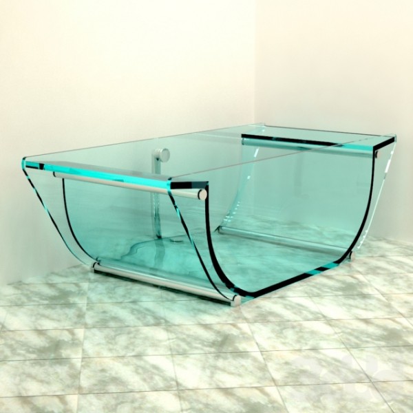 Как выбрать стеклянную ванну – плюсы и минусы
