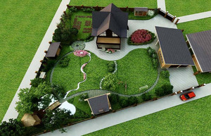 Ландшафтный дизайн загородного участка