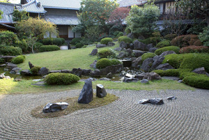 Создание японского сада камней на участке