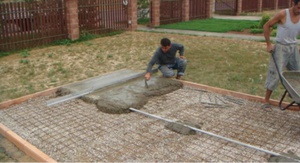 Укладка тротуарной плитки своими руками на бетонное основание и видео