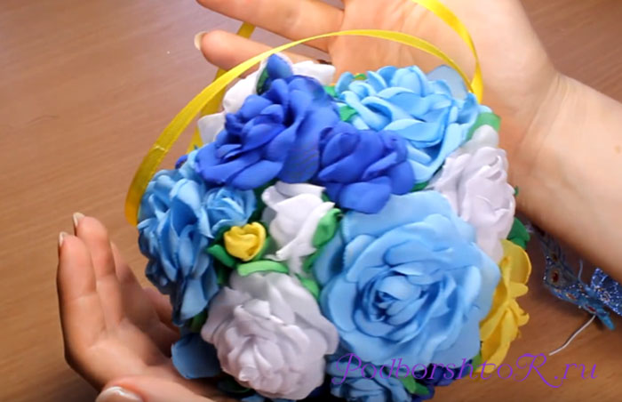 Делаем цветы из ткани для штор: подробный мастер-класс