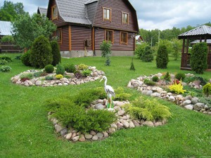 Дизайн садового участка своими руками в деревне, фото