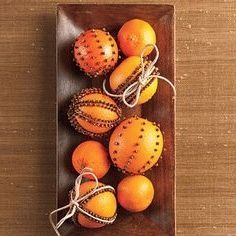 Как засушить апельсин для декора?