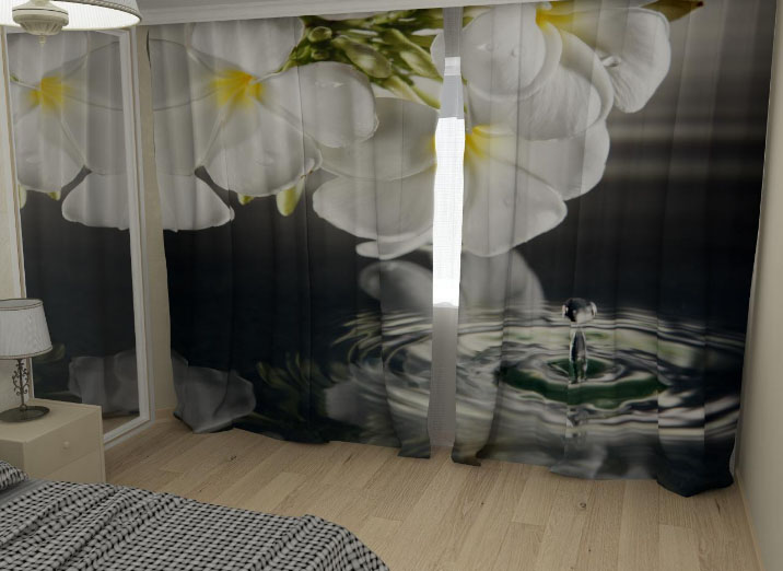 Создаем домашний уют, используя оригинальные шторы 3D