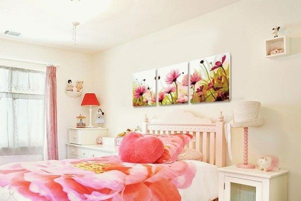 Рисунки на стенах – идеальное оформление детской комнаты