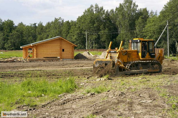 Подготовка земельного участка для строительства дома