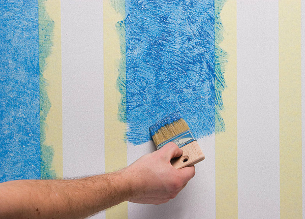 
				Как проводится покраска обоев под покраску своими руками