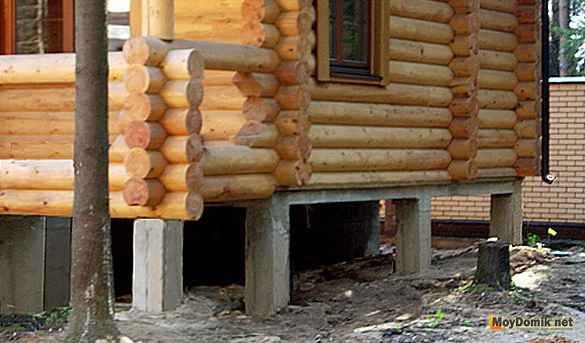 Устройство фундамента под деревянный дом – пошаговое руководство