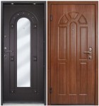 Металлические входные двери с зеркалом: надежная защита и стильный дизайн