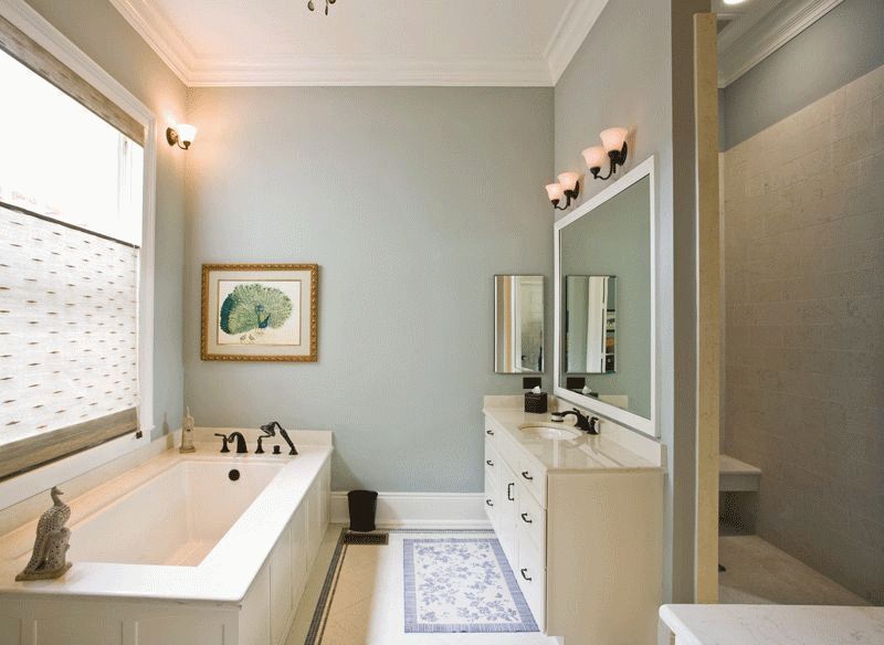 Секреты и особенности покраски ванной комнаты