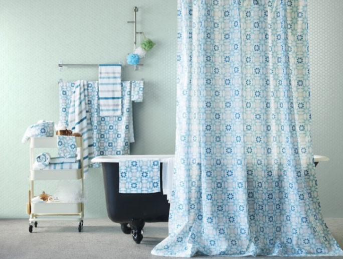 Элитные шторы для ванны: тканевые, текстильные — превосходное решение