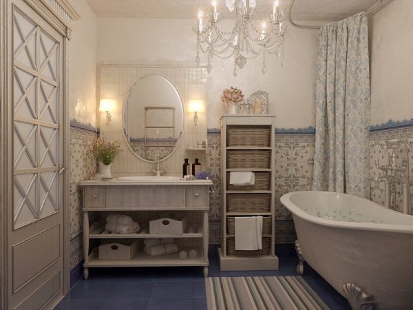 Стили плитки для ванной комнаты — разновидности стилей