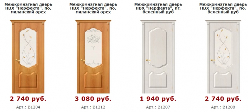 Межкомнатные двери от компании Двери Про в Москве и Московской области