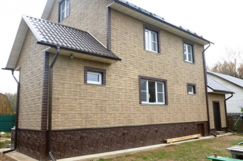 Цокольные панели Доломит – неповторимый вид и защита всего фасада