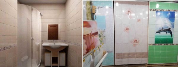Отделка стен в ванной комнате: старые и новые материалы