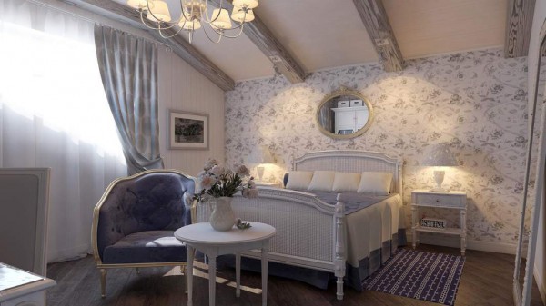 
	Дизайн спальни в стиле прованс: особенности оформления, освещение и мебель (фото и видео)	