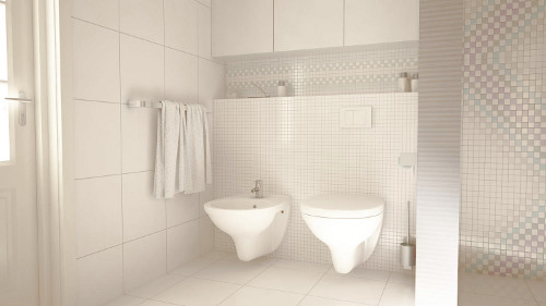 Белая ванная: особенности оформления интерьера 