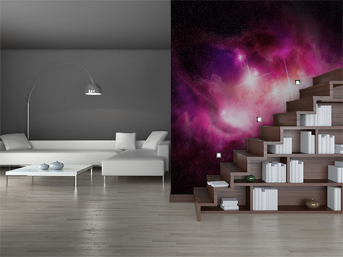 Космические мотивы на стенах Вашей квартиры 