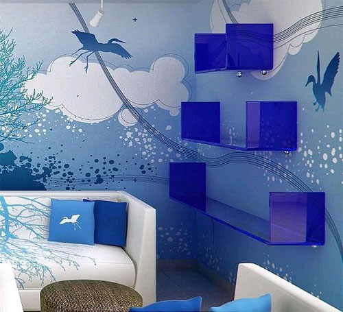 Голубая комната 