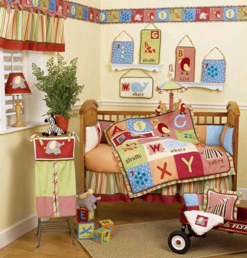Красочные декорации в комнате Вашего ребенка 