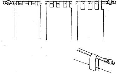 
	Как сделать петельки на шторы: завязать бантиком, сшить или связать крючком	