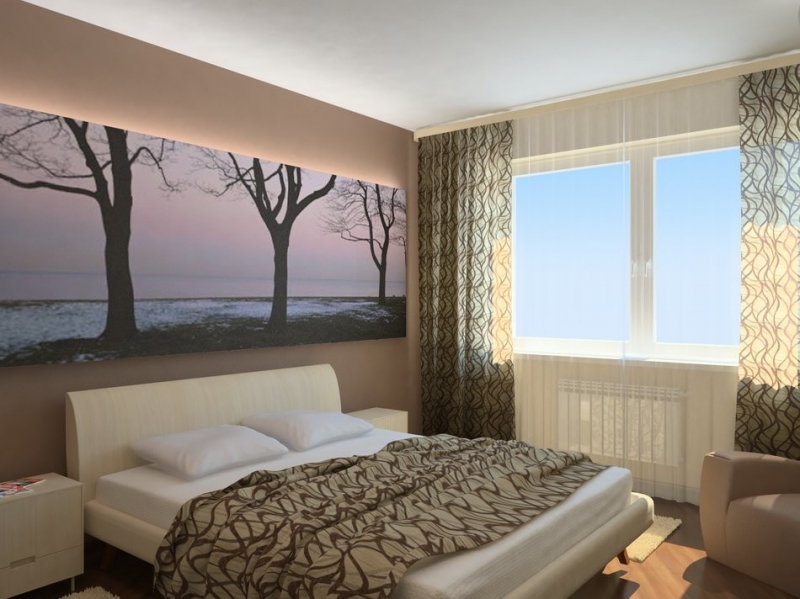 
	Красивые спальни: дизайн небольшого помещения	
